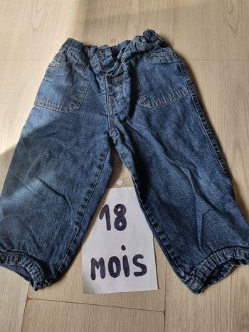Pantalon jean  18mois garçon