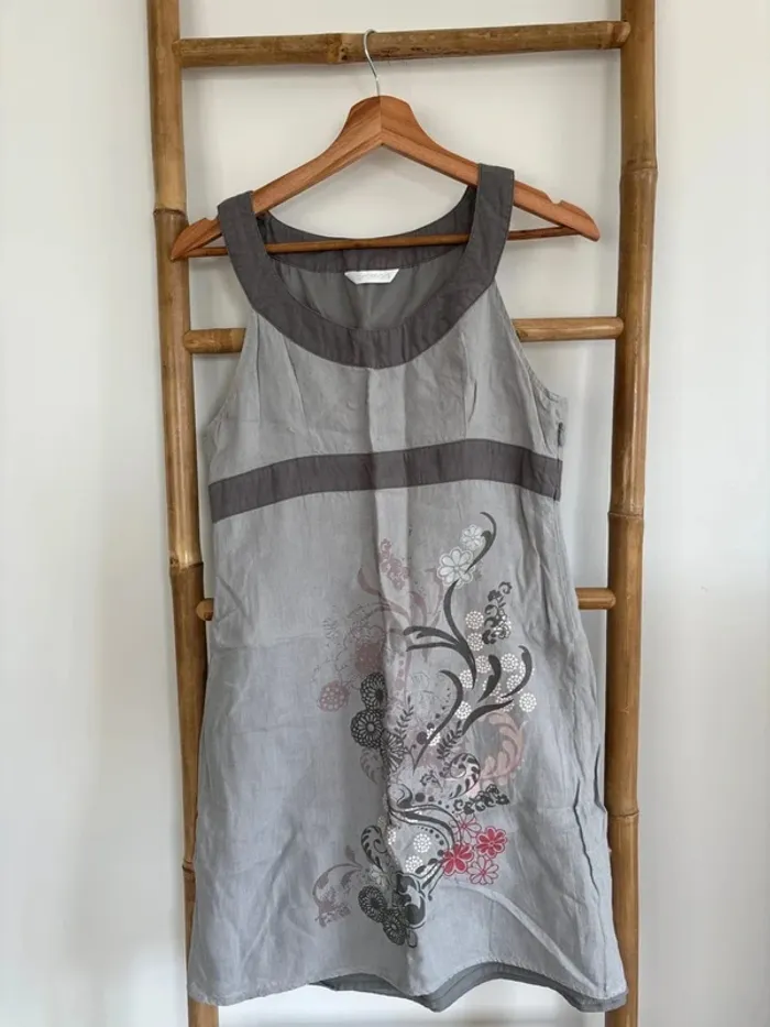 Robe grise vintage années 2000 promod taille M/38