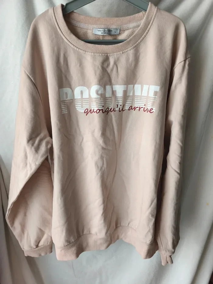Sweat positive - Taille L