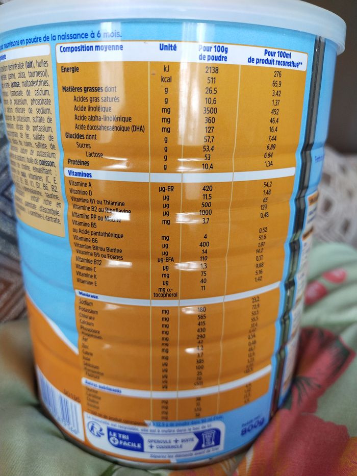 Lait en poudre pour bébé - photo numéro 5