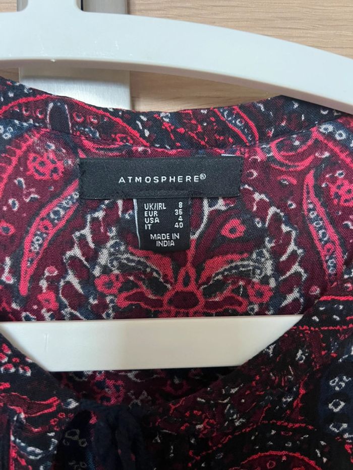 Blouse bordeaux - photo numéro 3