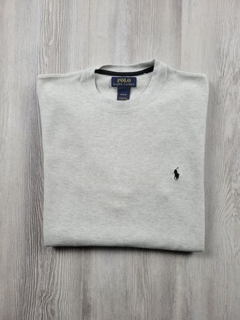 Polo Ralph Lauren blanc/beige Taille M, excellent etat