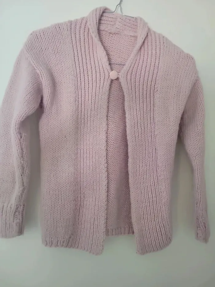 Veste fille fait main - photo numéro 2