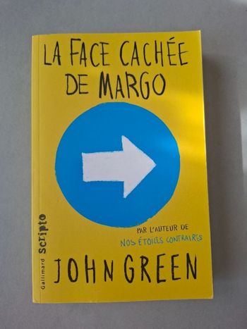 Livre "La face cachée de Margo" de John Green