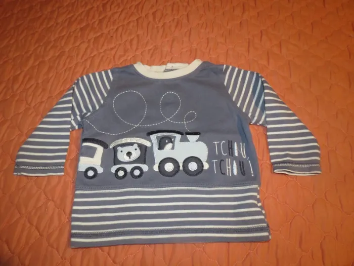 T-shirt taille 6 mois garçon - photo numéro 2