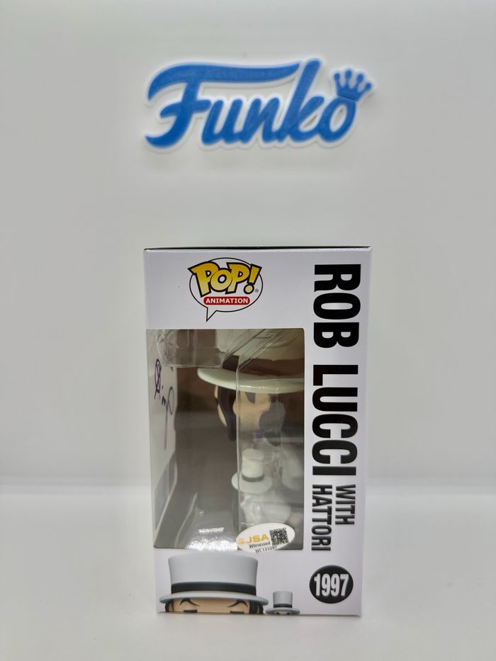 Funko Pop One Piece Rob Lucci Funko 1997 signé Jason Liebrecht JSA - photo numéro 4