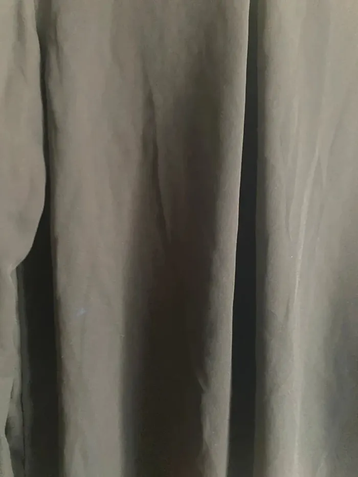 Chemise noire chic – Manches en voile – Taille 40 – Élégance & légèreté - photo numéro 3