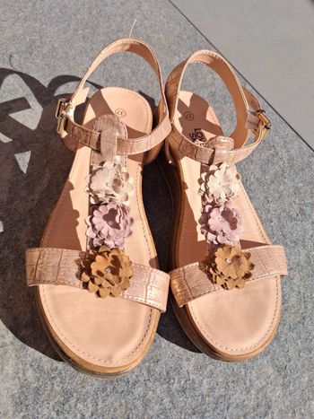 Nu pides camel et rose