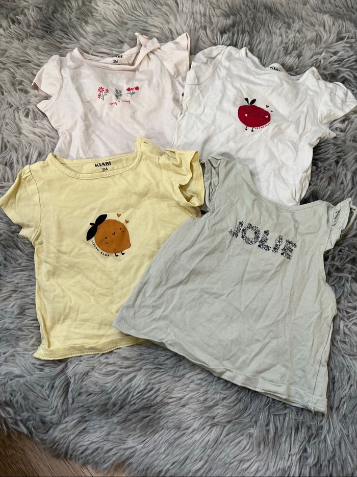 Lots de t-shirt 3m