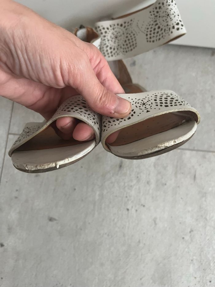 Sandale compensée Geox 37 - photo numéro 5