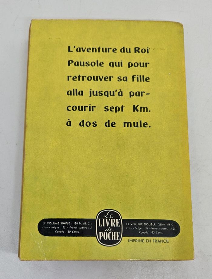 "Les aventures du Roi Pausole", de Pierre Louys.
Le livre de poche.
256 pages - photo numéro 2