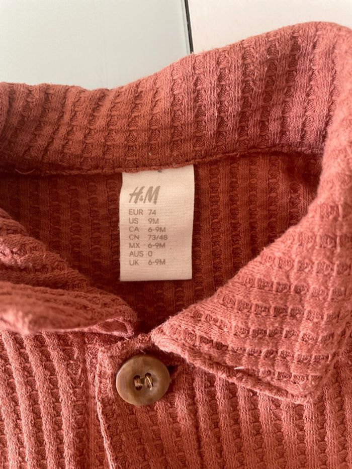 Veste couleur rouille - photo numéro 2
