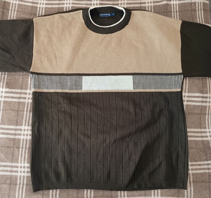 Pull Vintage en Mailles Fines - L / David Wick