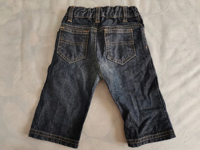 Jean bleu brut petit bateau 6mois - photo numéro 4