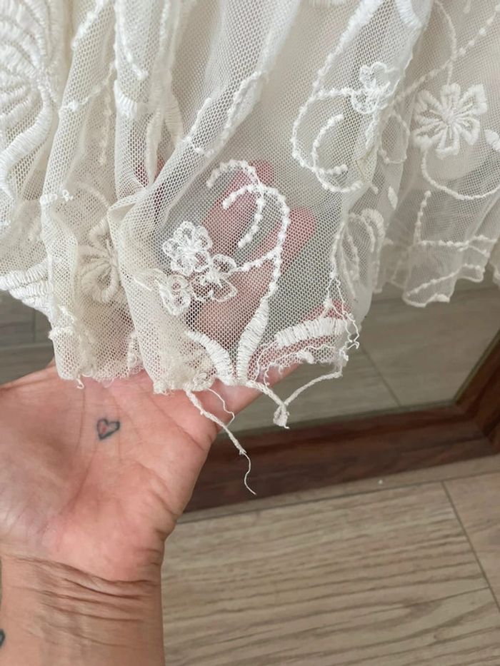 Robe longue dentelle Zara - photo numéro 15
