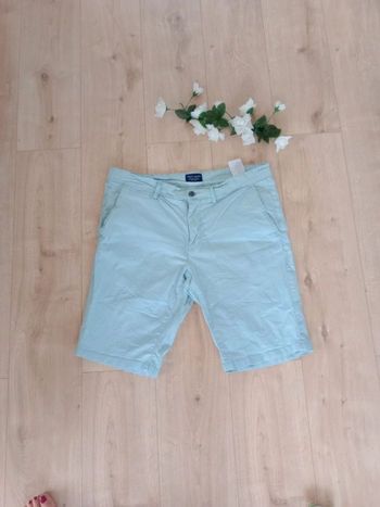 Bermuda homme XL turquoise clair c81