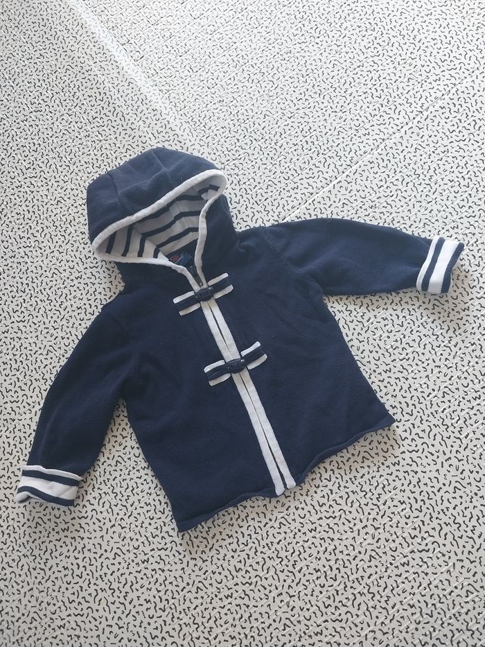 Veste bébé Petit Saint James 6 mois