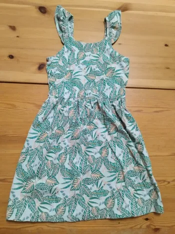 Robe feuillage