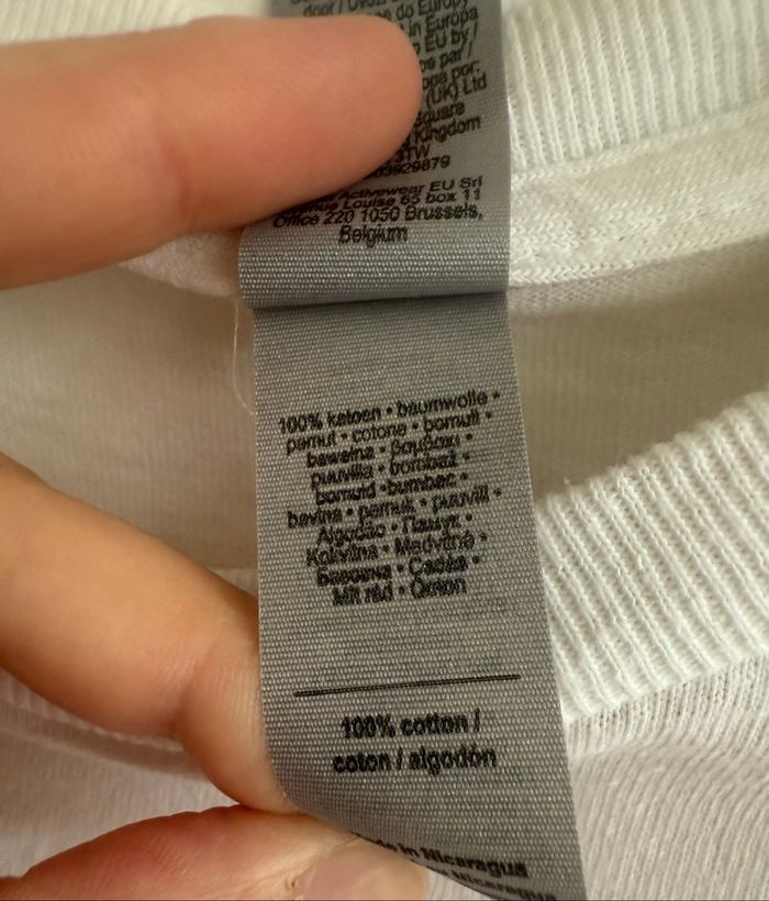 T-shirt manches courtes blanc Matt pokora m.pokora épicentre tour 2024/2025 taille 36 S - photo numéro 4
