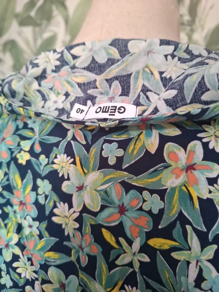 Robe été fleuri taille 40 - photo numéro 4