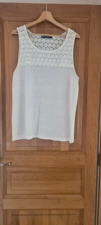T-shirt broderie Monoprix