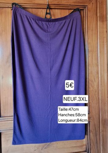 Jupe longue droite NEUVE Taille 3XL *forme crayon*