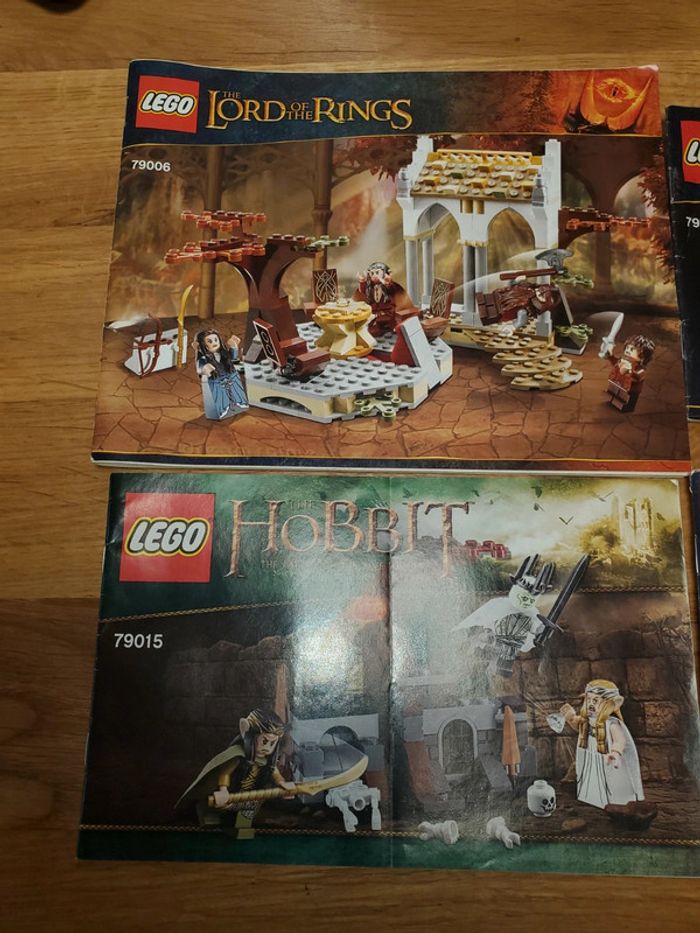 Notice lego Le Hobbit et Seigneur des anneaux . - photo numéro 2
