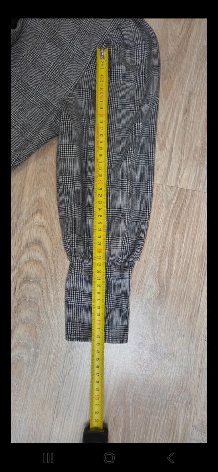 Robe vintage Mango taille M grise a carreaux en très bon état - photo numéro 10