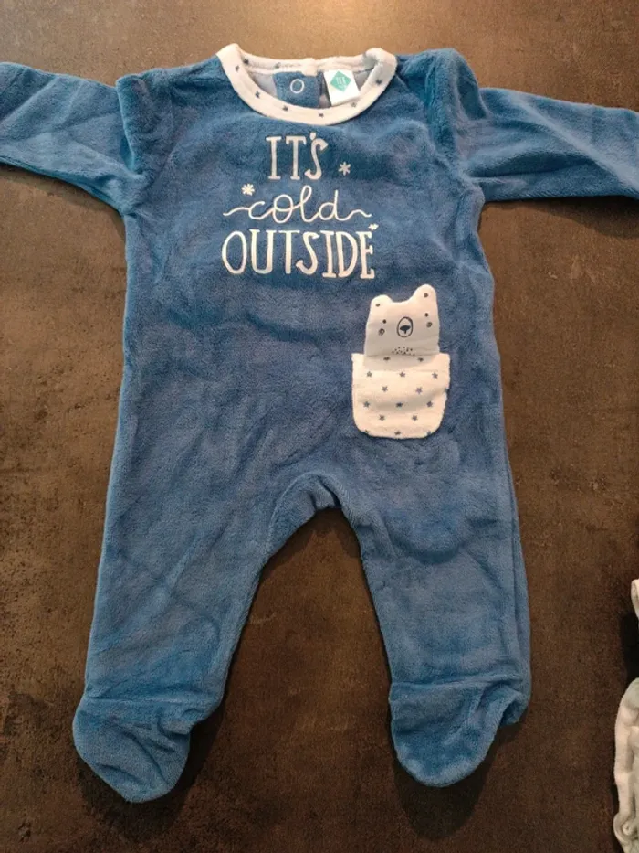 Lot 3 pyjamas naissance - photo numéro 4