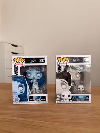 Funko Pop Corpse Bride 986 et 987