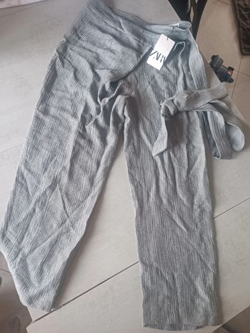 Pantalon gris Zara taille M