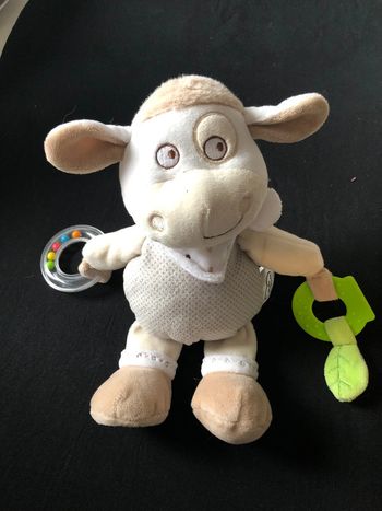 Doudou mouton éveil mots d’enfants