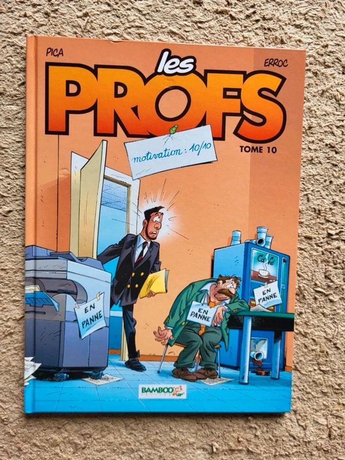BD Les profs Tome 10 Motivation 10/10 de Pica et Erroc - photo numéro 3