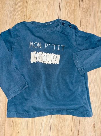 Teeshirt manches longues 36 mois