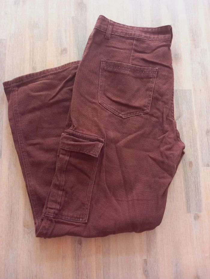 Pantalon cargo marron Shein – Taille L – Très bon état - photo numéro 3