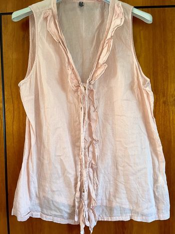 Haut rose poudré 44 Naf Naf