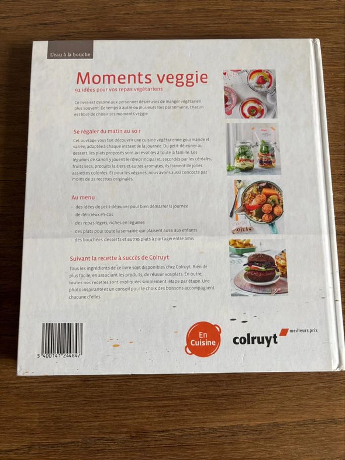 Livre Moments Veggie - photo numéro 2