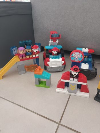 Le lot de méga blocks pat patrouille