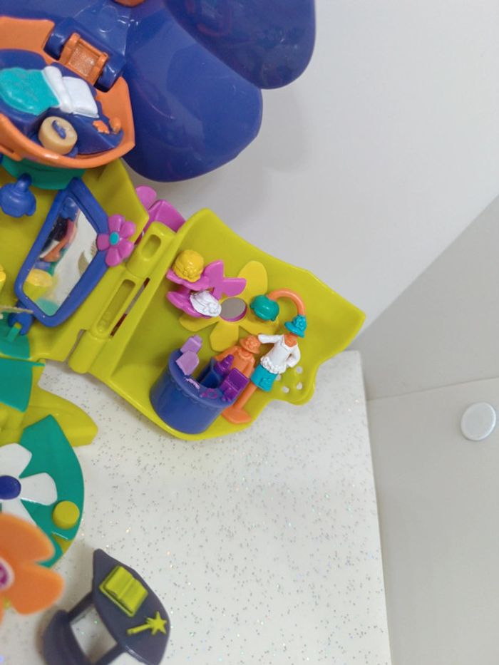 Fée fairy boutique blossom Polly pocket fleur flower mini small micro doll figurine licorne unicorn - photo numéro 8