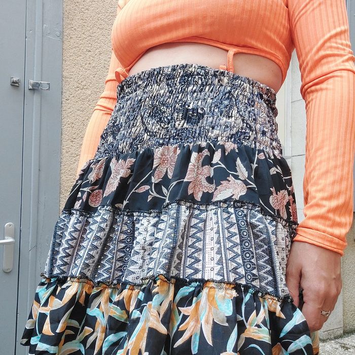 Jupe soie taille unique - photo numéro 4
