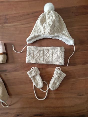 Ensemble bonnet gants