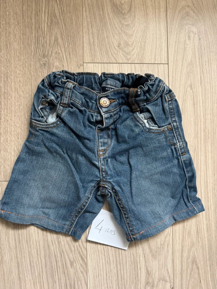 Short en jeans 4 ans