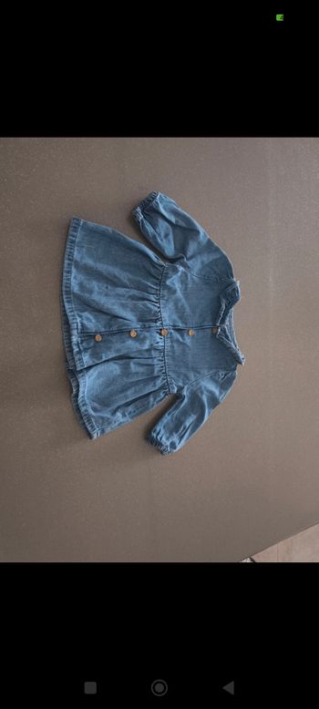 Robe en jean