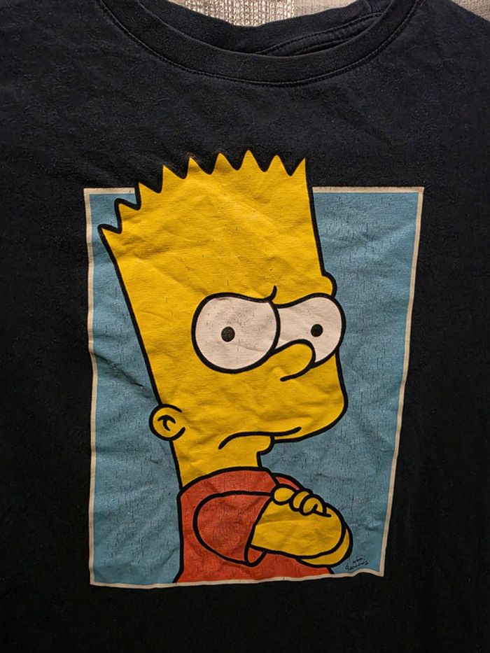Tee-shirt ML 10ans Bart Simpson - photo numéro 2