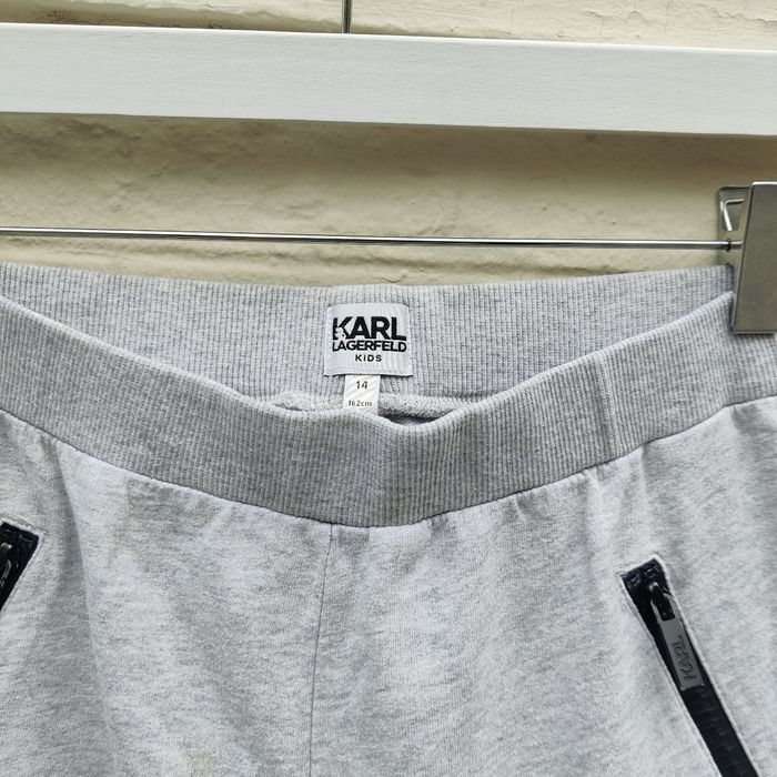 Pantalon jogging garçon 14 ans Karl Lagerfeld très bon état gris - photo numéro 6