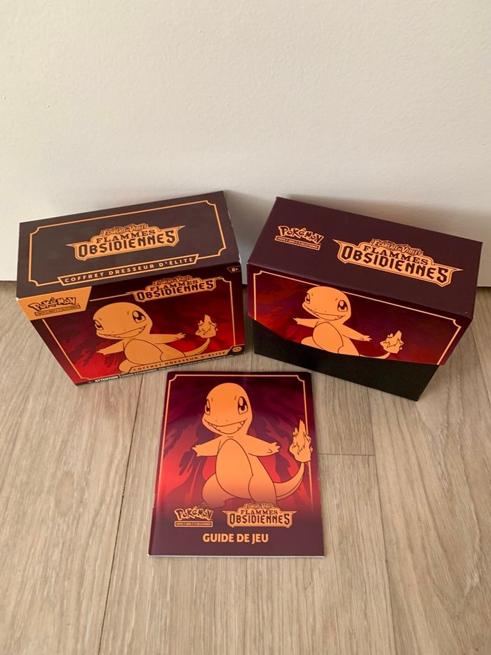 ETB - Coffret Dresseur d’Élite Flammes Obsidiennes (vide) - photo numéro 2