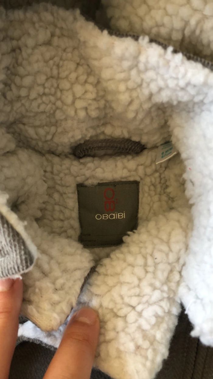 Manteau okaidi 6 mois neuf - photo numéro 2