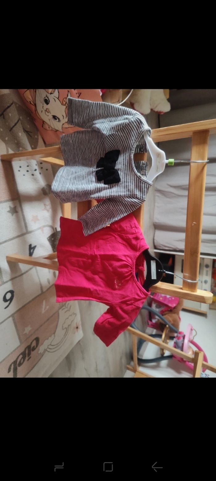 Lot tee shirts manches longues