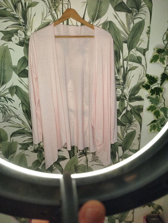 Gilet femme taille 38 40 blanche porte - photo numéro 2