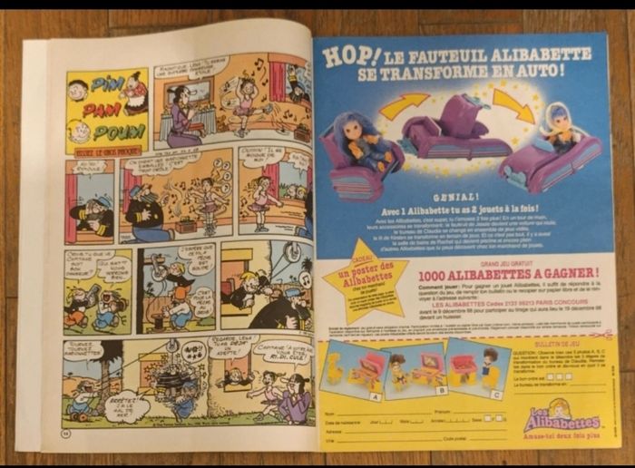 Ancien journal de mickey avec livret ordinateurs N°1895 - 1988 vintage - photo numéro 6